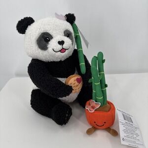 NWT Little Brownie Bakers Mei Lan Panda Plush 10"‎ & Happy Bamboo 8"2024 New